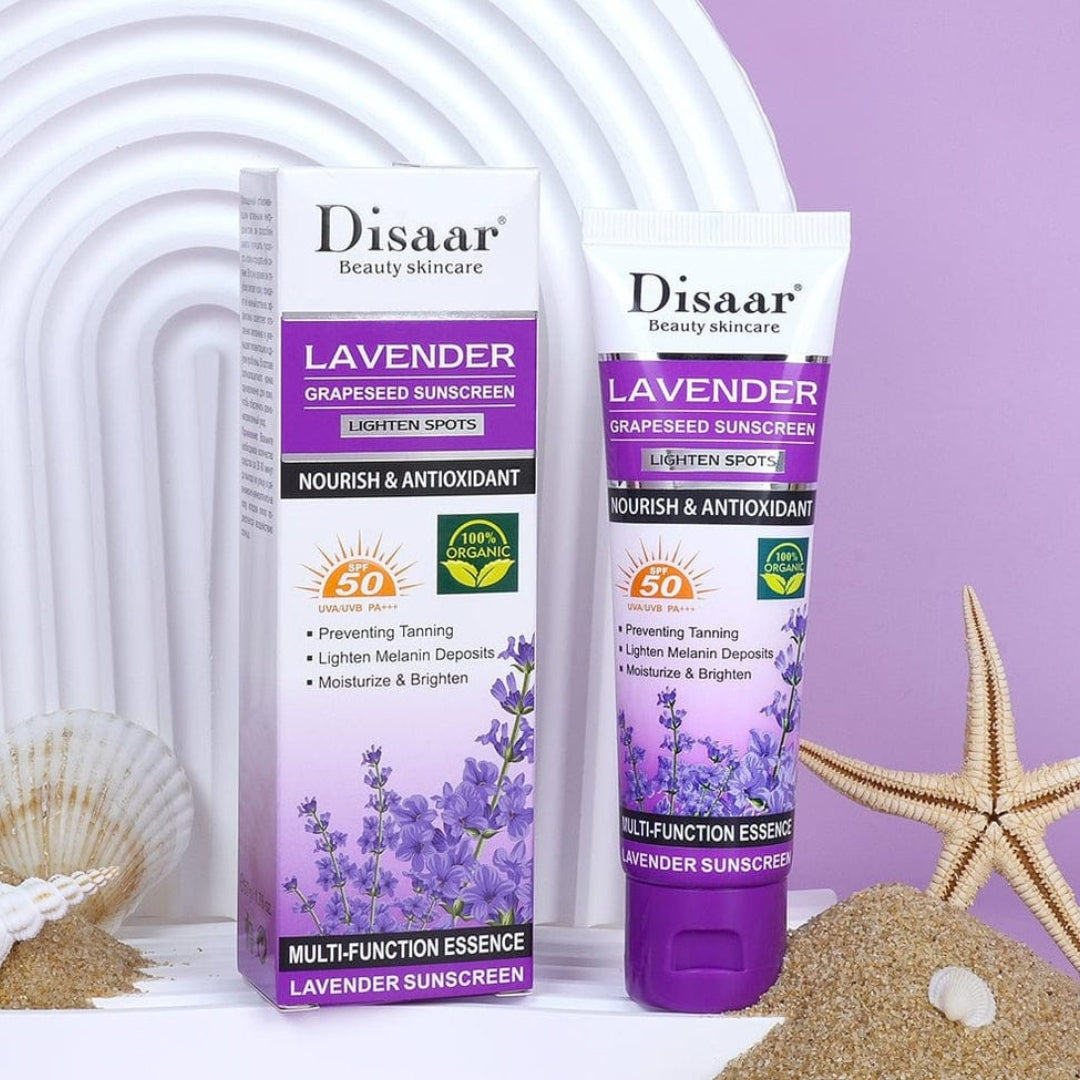 DISAAR LAVENDER SUN SCREEN